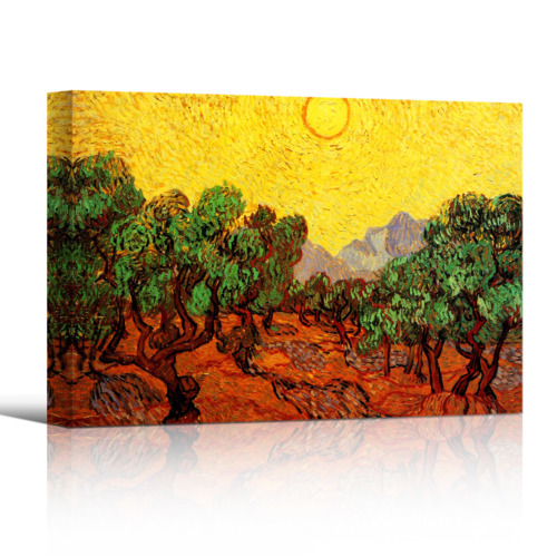 Van Gogh Olive Trees Print Canvas hot Wall Art Large Van Gogh Olive Trees Art Artwork Large Art Office Decoration